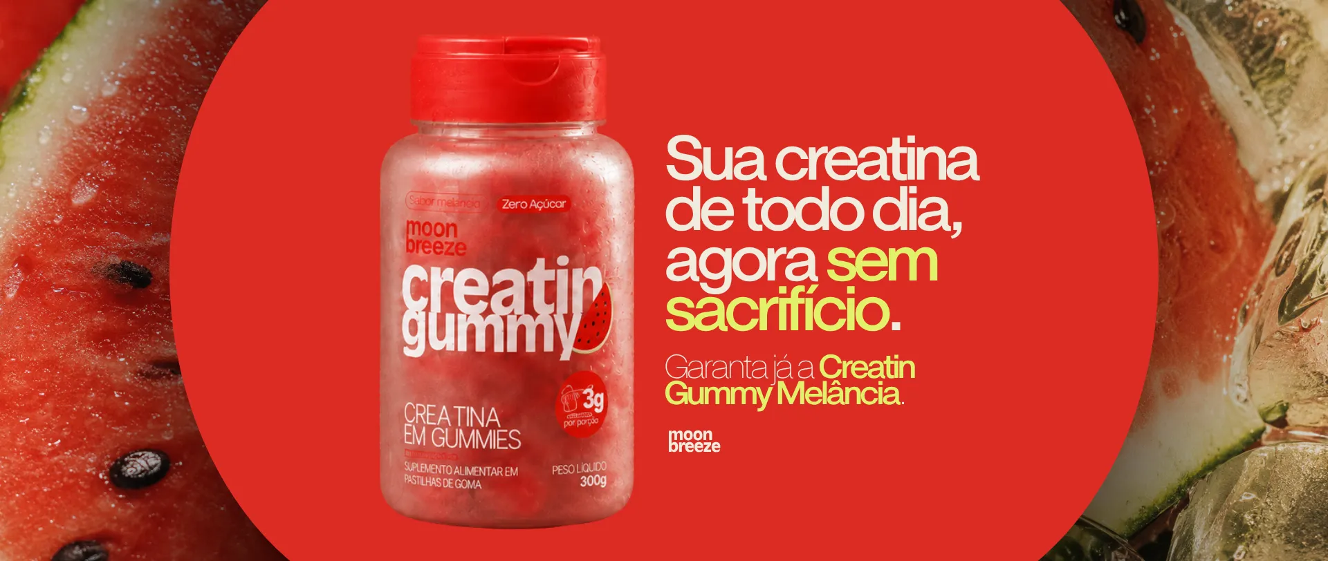 Sua creatina sem sacrifício